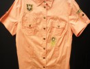 Рубашка с нашивками - Секонд хенд магазин  "Happy Second" Екатеринбург