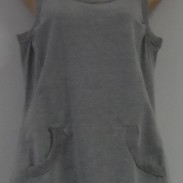 3W08 2421 Grey melange S майка женская - Секонд хенд магазин  "Happy Second" Екатеринбург